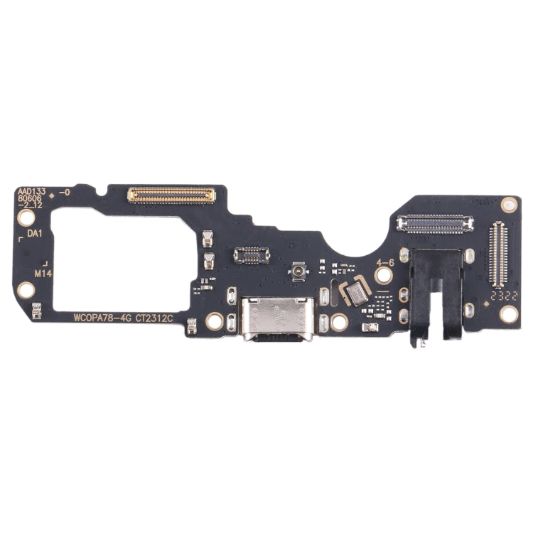 For OPPO A78 4G OEM Charging Port Board - Small Board by buy2fix | Online Shopping UK | buy2fix