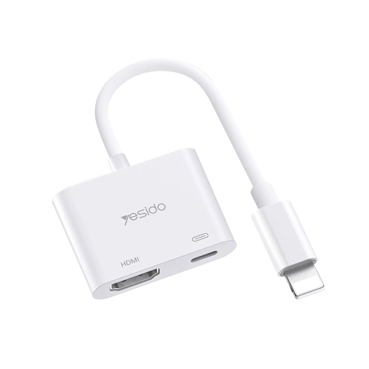 Yesido HM06 8 Pin to HDMI Audio Video Adapter - Converter & Adapter by Yesido | Online Shopping UK | buy2fix