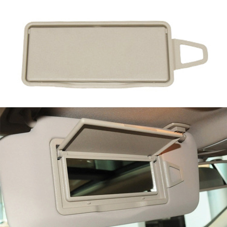 For Mercedes Benz W212 / W218 Left Driving Car Sun Visor Makeup Mirror, Type:Left Side 212 810 0001(Mercerized Beige) - Sunglasses & Glasses Clips by buy2fix | Online Shopping UK | buy2fix