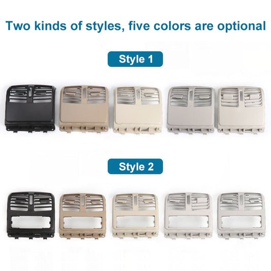 For Mercedes-Benz CLS W218 Car Rear Air Conditioner Air Outlet Panel 21883004541148, Style:High Version(Beige) by imak