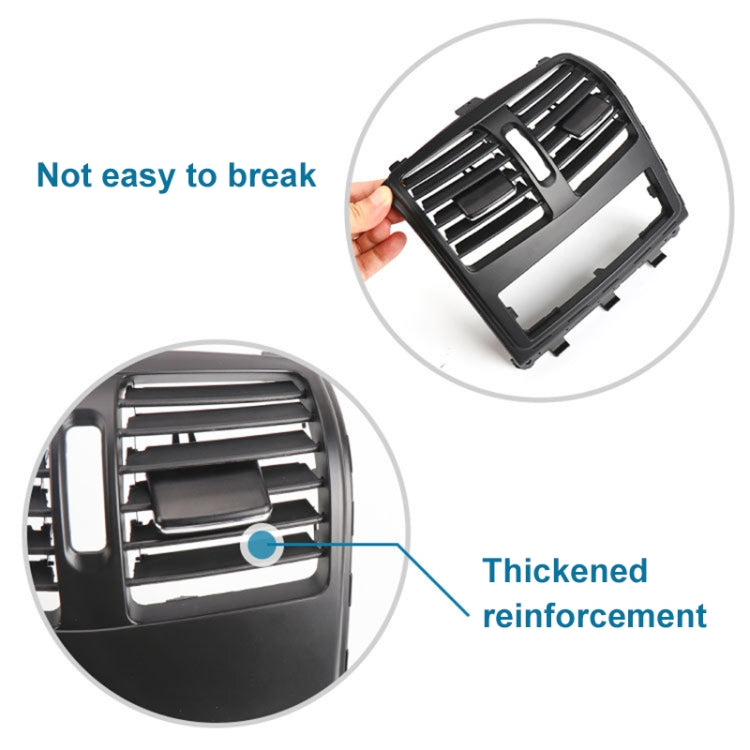 For Mercedes-Benz CLS W218 Car Rear Air Conditioner Air Outlet Panel 21883004548R99, Style:High Version(Mercerized Beige) by imak