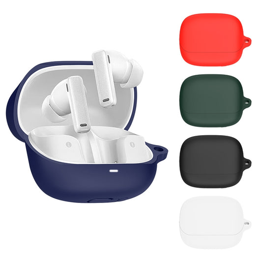 For Baseus Bowie M2s Wireless Earphone Silicone Protective Case(White) by buy2fix