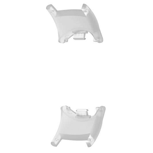 For Xiaomi Mi Band 8 1 Pair PC Plastic Watch Band Connector(Transparent White) by buy2fix