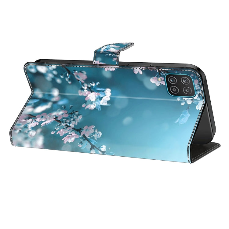 For Samsung Galaxy S21+ Crystal 3D Shockproof Protective Leather Phone Case(Plum Flower) - Galaxy S21+ 5G Cases by buy2fix | Online Shopping UK | buy2fix