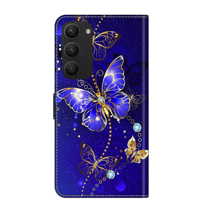 For Samsung Galaxy S23+ Crystal 3D Shockproof Protective Leather Phone Case(Diamond Butterfly) - Galaxy S23+ 5G Cases by buy2fix | Online Shopping UK | buy2fix