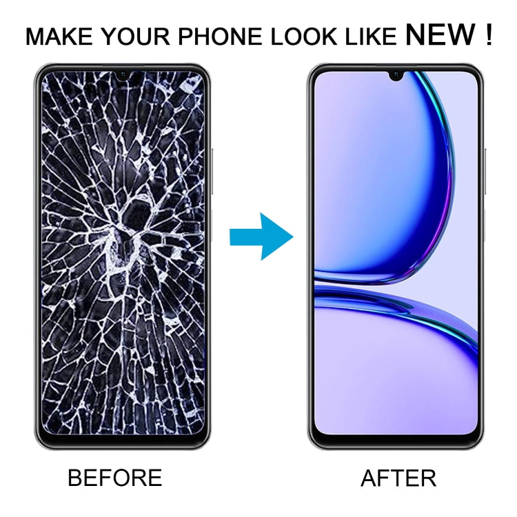 For Realme C53 OEM LCD Screen With Digitizer Full Assembly by buy2fix