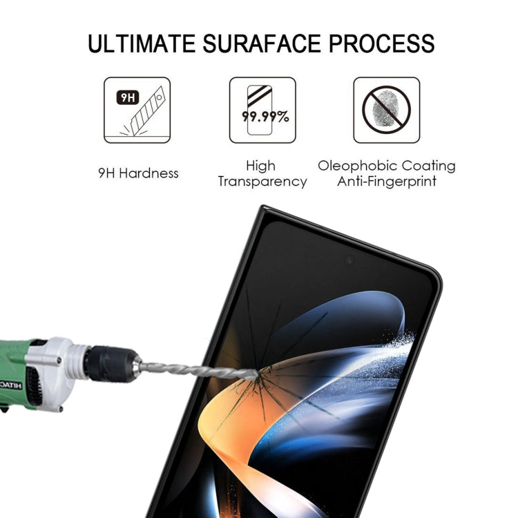 For Samsung Galaxy Z Fold5 Inner Screen Full Glue Full Cover Screen Protector Tempered Glass Film - Galaxy Tempered Glass by buy2fix | Online Shopping UK | buy2fix