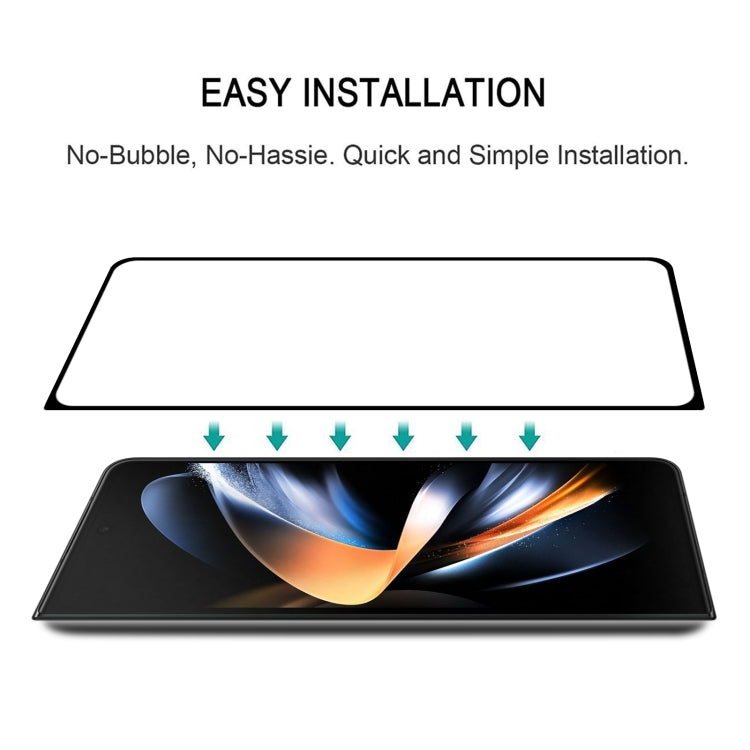 For Samsung Galaxy Z Fold5 Inner Screen Full Glue Full Cover Screen Protector Tempered Glass Film - Galaxy Tempered Glass by buy2fix | Online Shopping UK | buy2fix