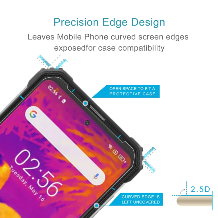 For Blackview BV8900 50pcs 0.26mm 9H 2.5D Tempered Glass Film - For Blackview by buy2fix | Online Shopping UK | buy2fix