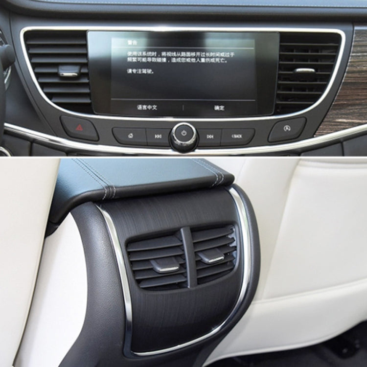 For Buick LaCrosse 2016-2021 Left-hand Drive Car Air Conditioning Air Outlet Paddle, Type:Rear Row Middle Left Side by buy2fix