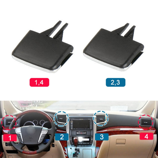 For Toyota Alphard 2011-2014 Left-hand Drive Car Air Conditioning Air Outlet Paddle 77620-SWA-A0-1, Type:Middle Right Side by buy2fix
