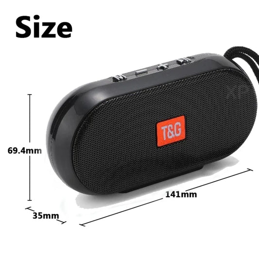 T&G TG179 Outdoor Multifunctional Wireless Bluetooth Speaker Support USB / TF / FM(Grey) by T&G