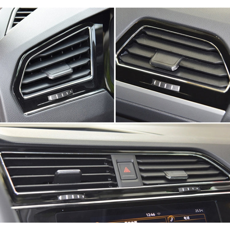 For Volkswagen Tiguan L 17-21 Car Air Conditioning Air Outlet Paddle, Left Driving(Left Side) by buy2fix