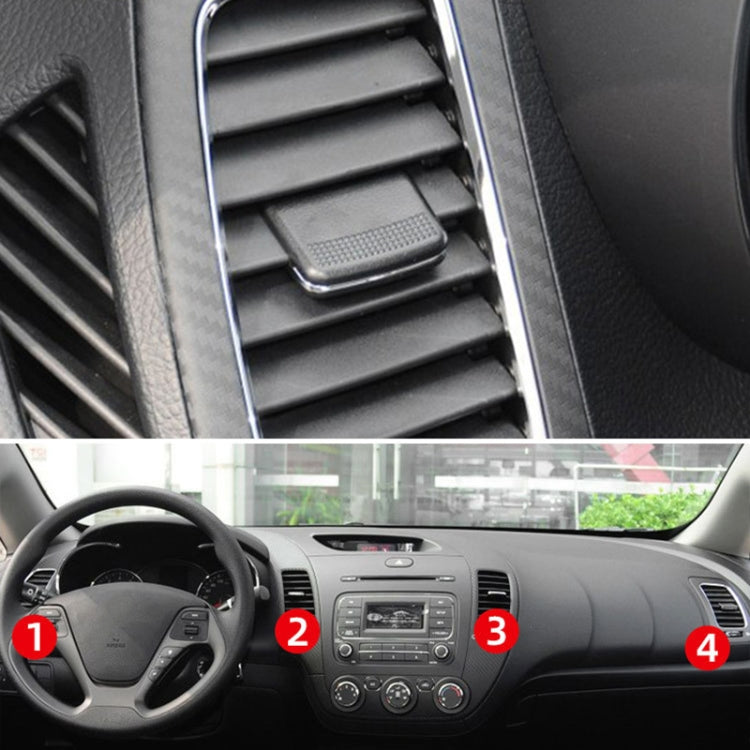 For Kia K3 Left Driving Car Air Conditioning Air Outlet Paddle, Type:Right Middle by buy2fix