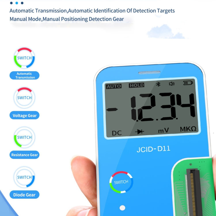 JCID D11 Multifunctional PCB Intelligent Digital Detector - Test Tools by JCID | Online Shopping UK | buy2fix