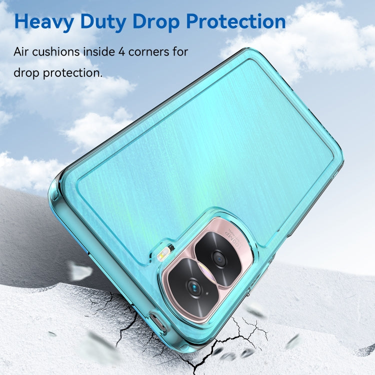 For Nothing Phone 2 Candy Series TPU Phone Case(Transparent Blue) - Nothing Cases by buy2fix | Online Shopping UK | buy2fix