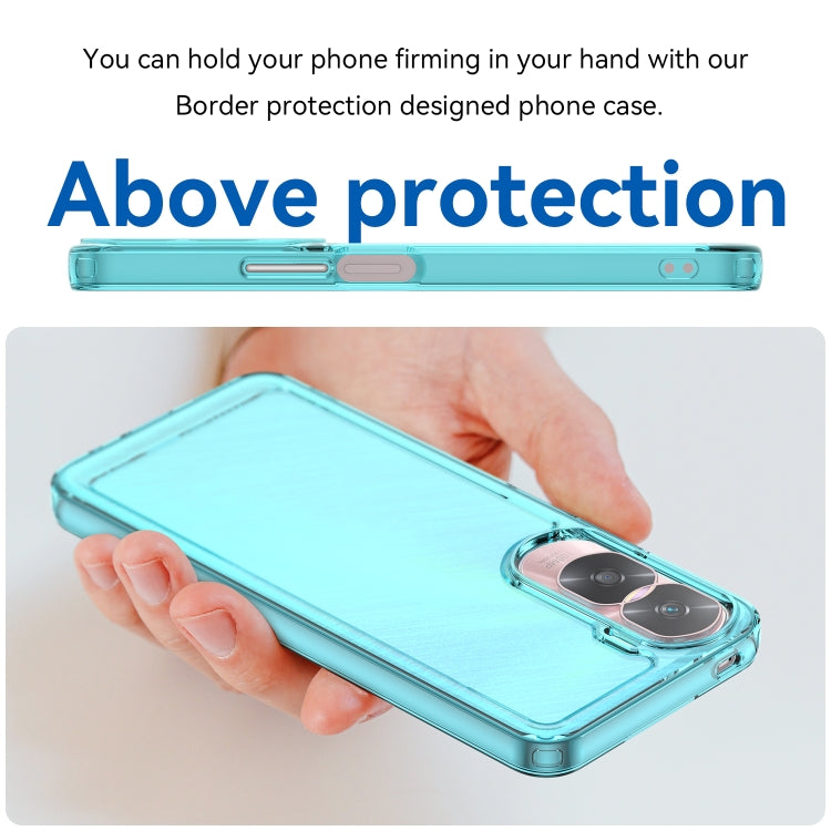 For Nothing Phone 2 Candy Series TPU Phone Case(Transparent Blue) - Nothing Cases by buy2fix | Online Shopping UK | buy2fix