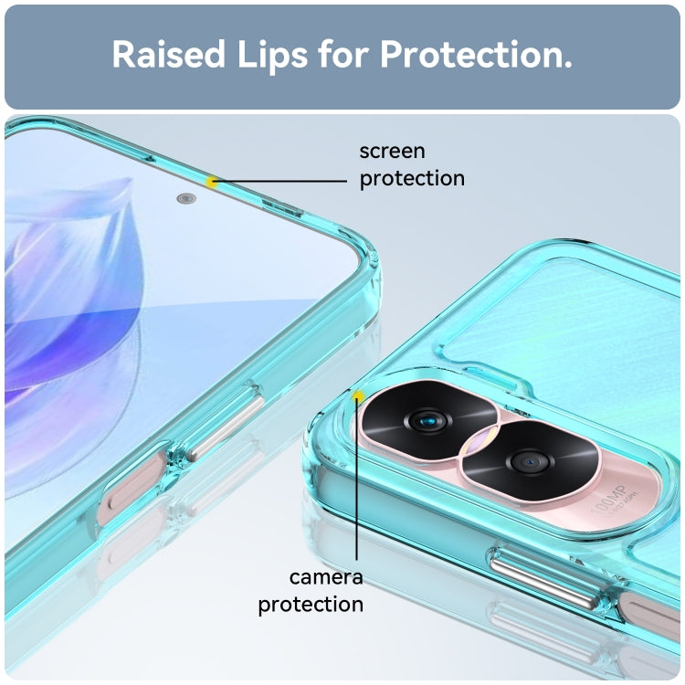 For Nothing Phone 2 Candy Series TPU Phone Case(Transparent Blue) - Nothing Cases by buy2fix | Online Shopping UK | buy2fix