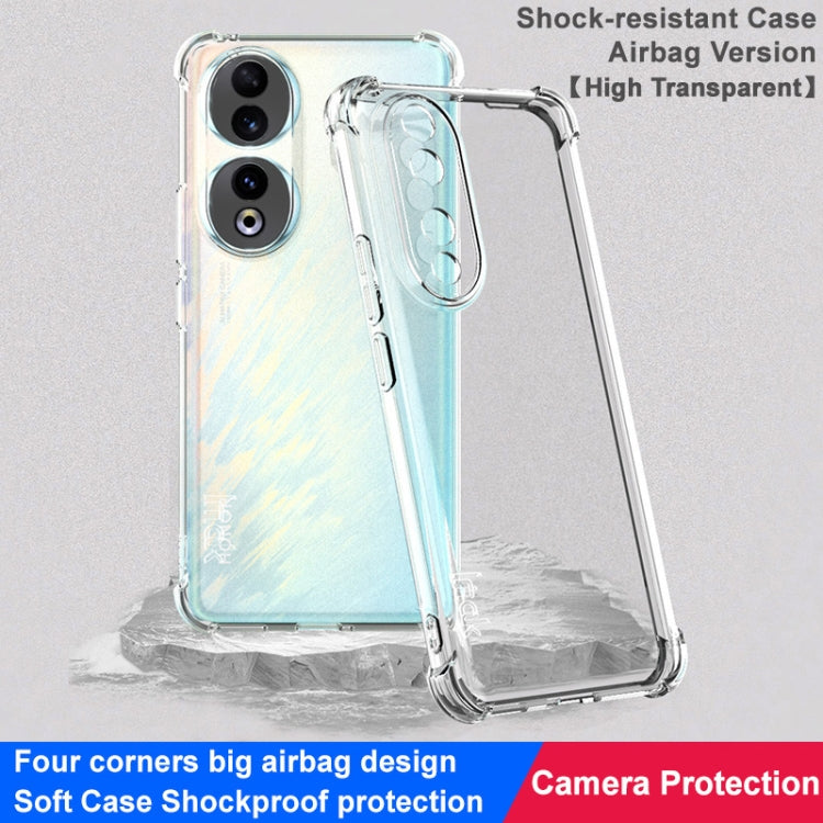 For Honor 90 imak Shockproof Airbag TPU Phone Case(Transparent) - Honor Cases by imak | Online Shopping UK | buy2fix