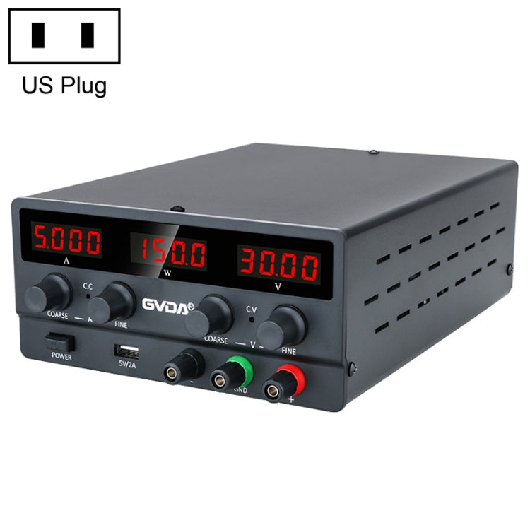 GVDA SPS-H605 60V-5A Adjustable Voltage Regulator, Specification:US Plug(Black) - Others by GVDA | Online Shopping UK | buy2fix