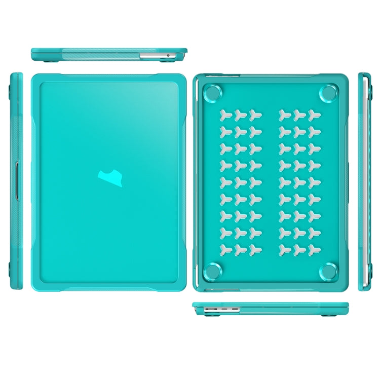 For MacBook Air 13.6 inch A2681 2022 / M3 2024 A3113 / M4 2025 A3240 Translucent Laptop Protective Case(Light Blue) - MacBook Air Cases by buy2fix | Online Shopping UK | buy2fix