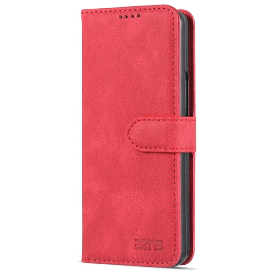 For Samsung Galaxy Z Fold5 AZNS Dream II Skin Feel PU+TPU Horizontal Flip PU Phone Case(Red) by AZNS
