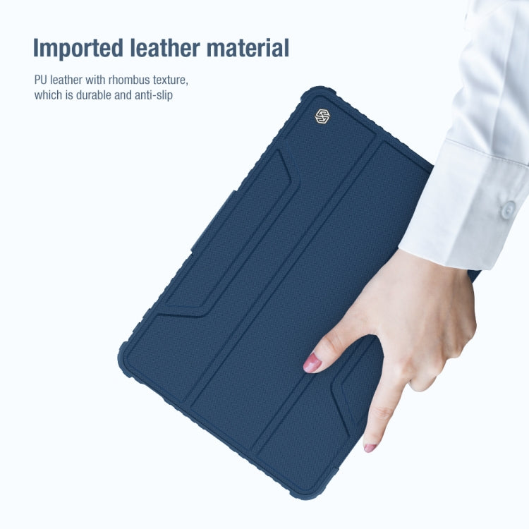 For Xiaomi Pad 6 / Pad 6 Pro NILLKIN Bumper Pro Camshield Tablet Leather Case(Black) - More Tablet Cases by NILLKIN | Online Shopping UK | buy2fix