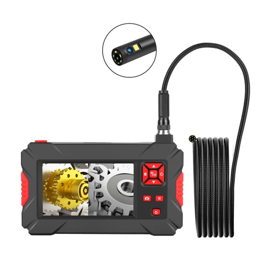 P30 5.5mm 1080P IP68 Waterproof 4.3 inch Screen Dual Camera Digital Endoscope, Length:3m Snake Tube(Black) by buy2fix