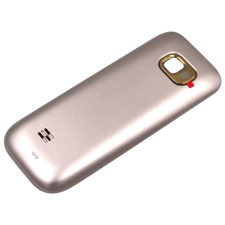 For Nokia c2-01 Full Housing Cover(Gold) by buy2fix