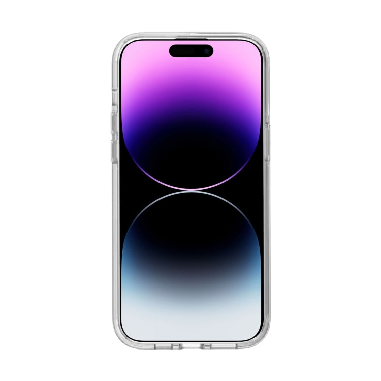 For iPhone 15 Plus Terminator Style Transparent MagSafe Magnetic Phone Case(Transparent) - iPhone 15 Plus Cases by buy2fix | Online Shopping UK | buy2fix