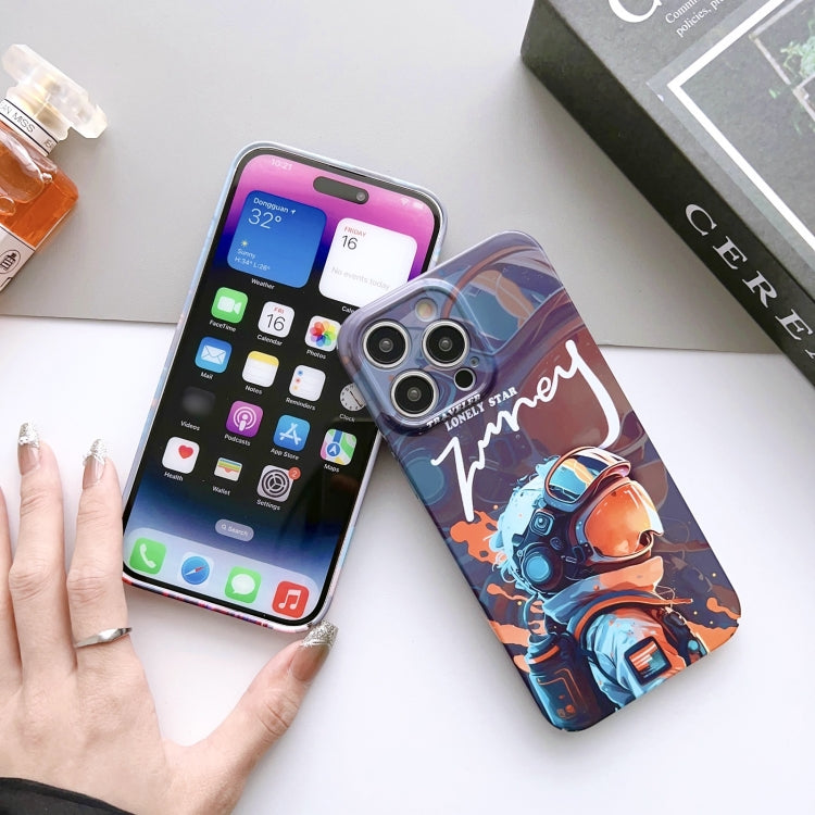 For iPhone 11 Pro Painted Pattern Precise Hole PC Phone Case(Green Label) by buy2fix