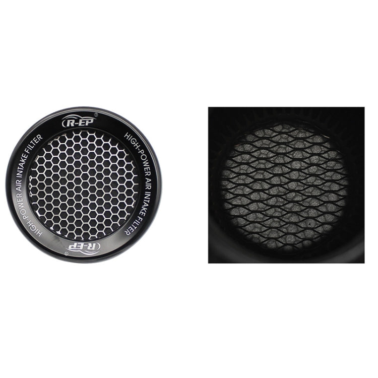 XH-UN077-079 Car High Flow Cold Cone Engine Air Intake Filter, Size:101mm(Black) - Air Intake System by buy2fix | Online Shopping UK | buy2fix