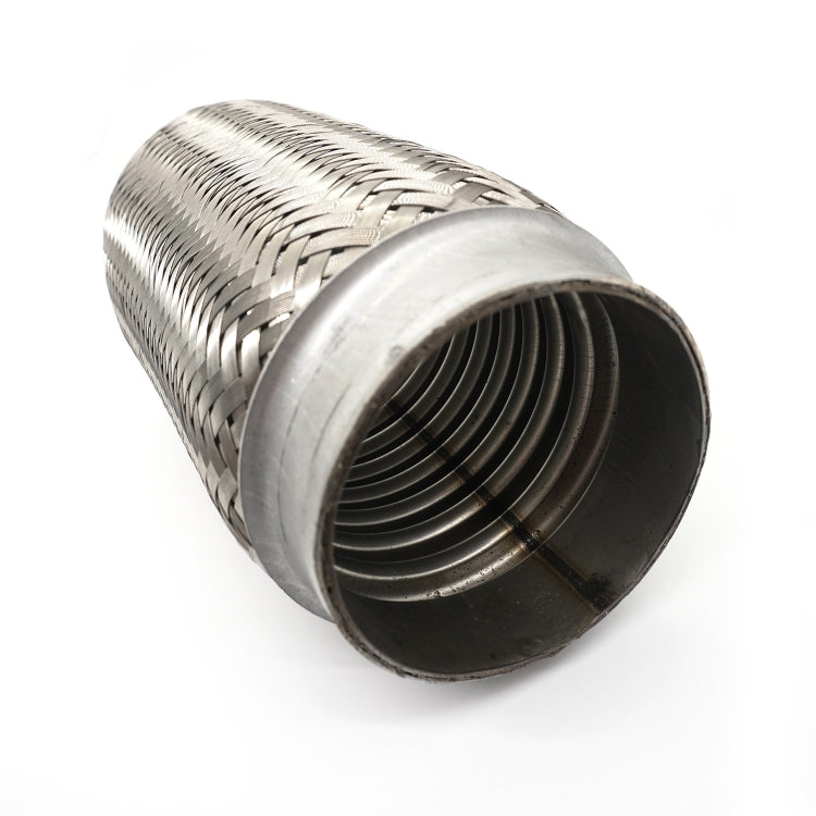 XH-6172 Car Muffler Exhaust Pipe Silencer Nozzle Stainless Steel Exhaust, Size:63mm(Silver) - Exhaust Pipes by buy2fix | Online Shopping UK | buy2fix