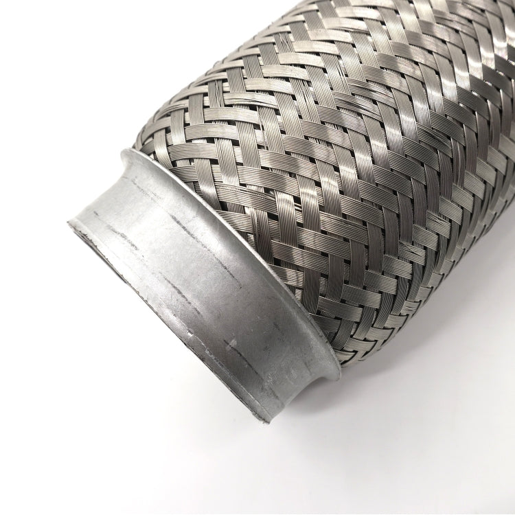 XH-6172 Car Muffler Exhaust Pipe Silencer Nozzle Stainless Steel Exhaust, Size:63mm(Silver) - Exhaust Pipes by buy2fix | Online Shopping UK | buy2fix