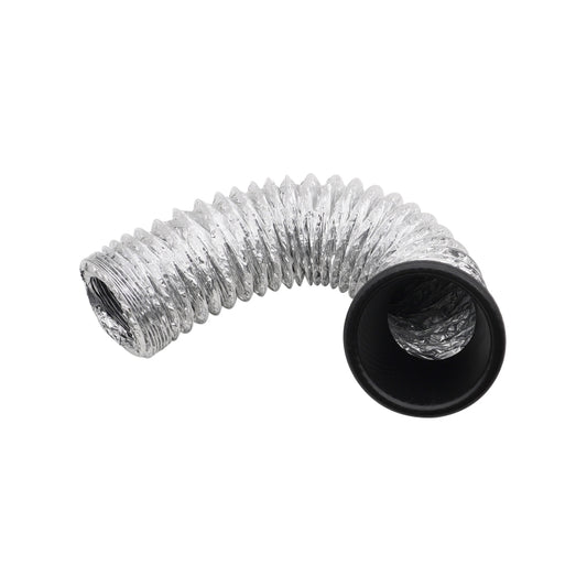 XH-UN099 Carbon Fiber Car Front Bumper Turbo Air Intake Inlet Pipe Air Funnel Kit(Round) by buy2fix