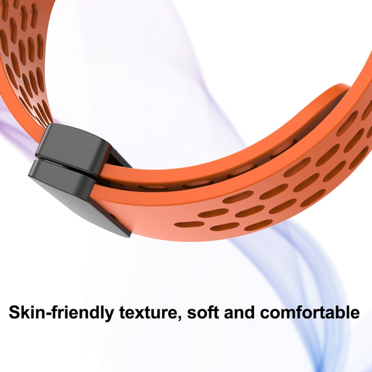 For Huawei Watch 4 / 4 Pro Magnetic Clasp Silicone Watch Band(Red) by buy2fix