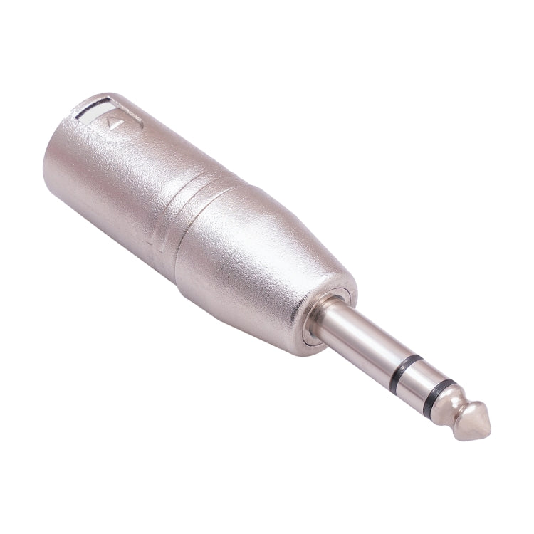 LZ1180 6.35mm 1/4 TRS Male to XLR 3pin Male Adapter - Microphone Audio Cable & Connector by buy2fix | Online Shopping UK | buy2fix