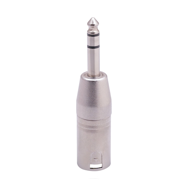 LZ1180 6.35mm 1/4 TRS Male to XLR 3pin Male Adapter - Microphone Audio Cable & Connector by buy2fix | Online Shopping UK | buy2fix