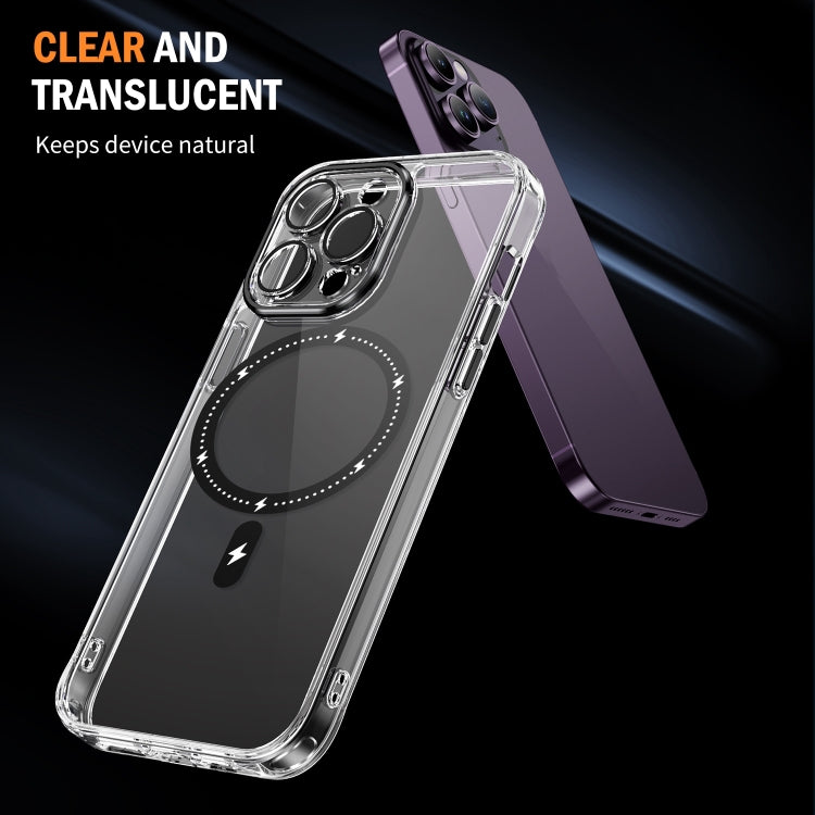 For iPhone 15 Airbag Shockproof MagSafe Phone Case(Black) - iPhone 15 Cases by buy2fix | Online Shopping UK | buy2fix