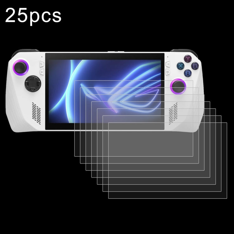 For ASUS ROG Ally 25pcs 9H 0.3mm Explosion-proof Tempered Glass Film - Tempered Glass by buy2fix | Online Shopping UK | buy2fix