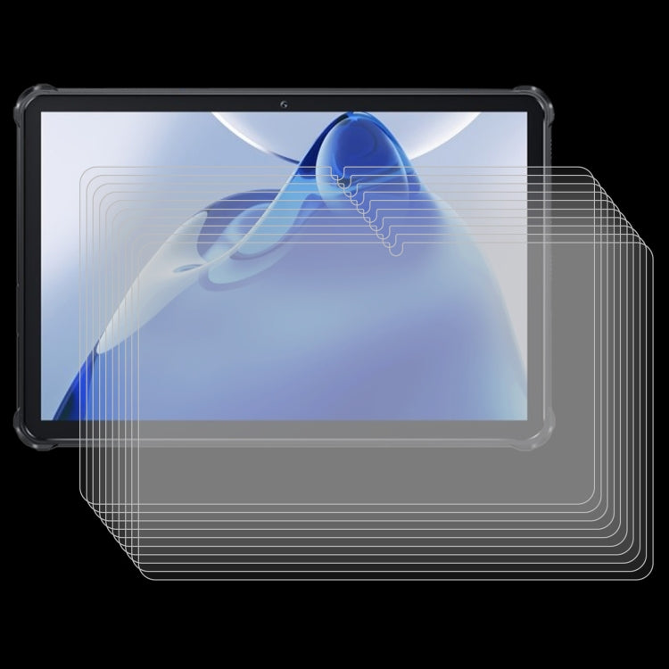 For Oukitel RT6/RT7 Titan 5G 10.1 25pcs 9H 0.3mm Explosion-proof Tempered Glass Film by buy2fix