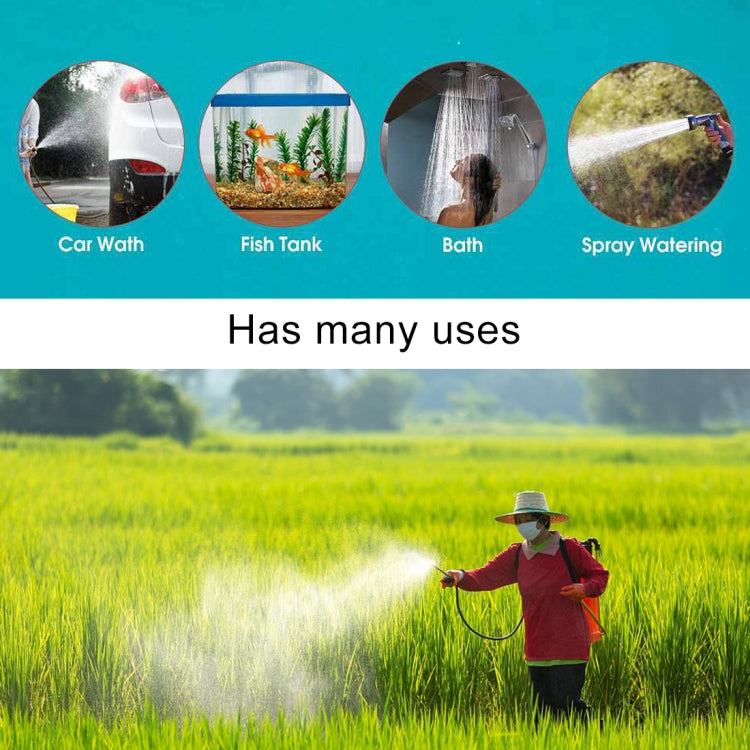 DC12V 100W Reflux Double Thread Reverse Pump Diaphragm 8L Atomizing Spray Water Pump for Car Washing / Irrigation by buy2fix