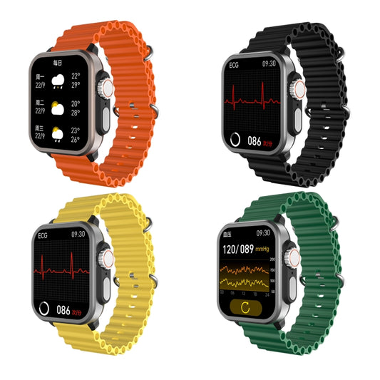 SPOVAN H6 1.83 inch TFT Screen Smart Watch Supports Bluetooth Call/Blood Oxygen Monitoring(Orange) by SPOVAN