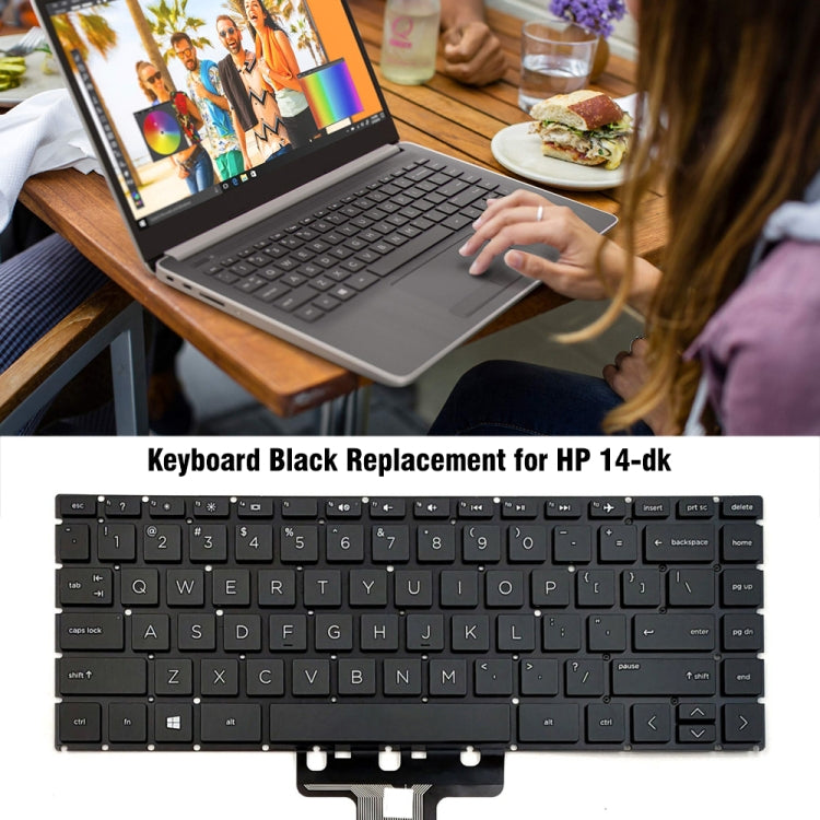 For HP 14-CF / 14s-CF / 14-DK / 14s-DK US Version Keyboard by buy2fix
