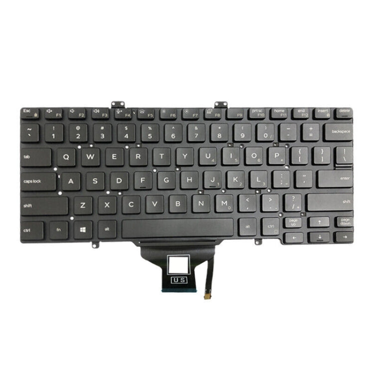 For Dell Latitude 7400 / E7400 / L3400 / 5400 US Version Backlight Keyboard - Replacement Keyboards by buy2fix | Online Shopping UK | buy2fix