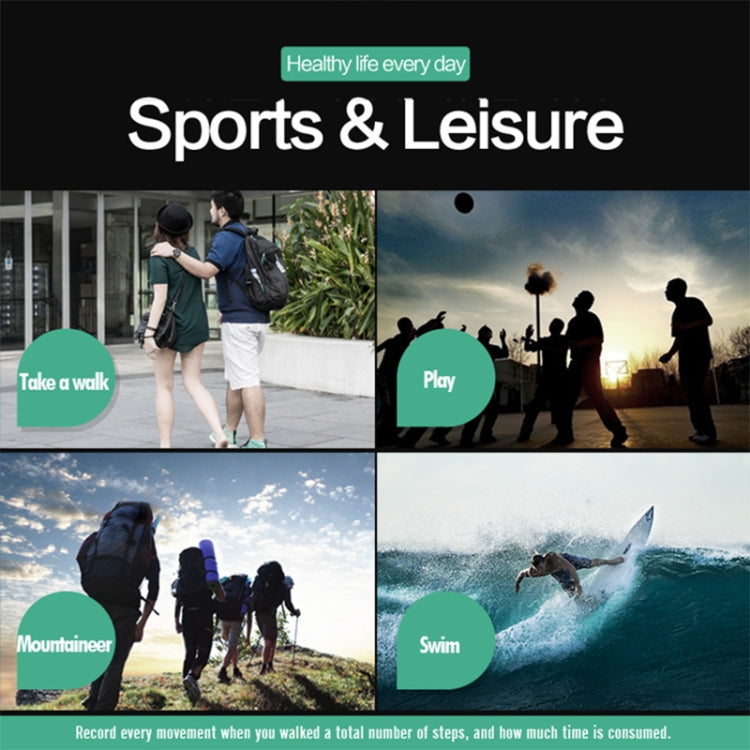 SPOVAN PR1 Outdoor Waterproof Luminous Bluetooth Smart Watch(Black) by SPOVAN