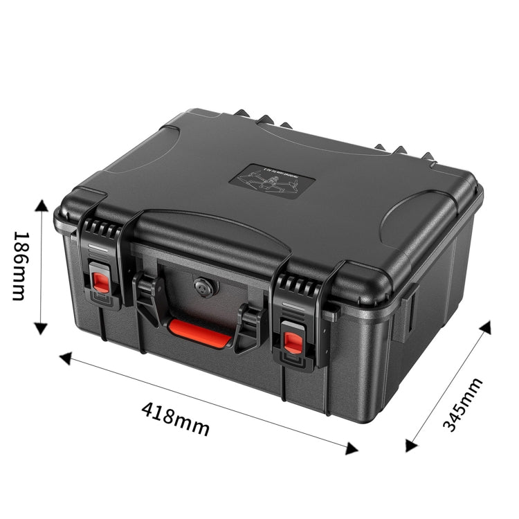 For DJI Air 3 / RC2 / N2 STARTRC Waterproof PP Drone Kit Suitcase Storage Box(Black) by STARTRC