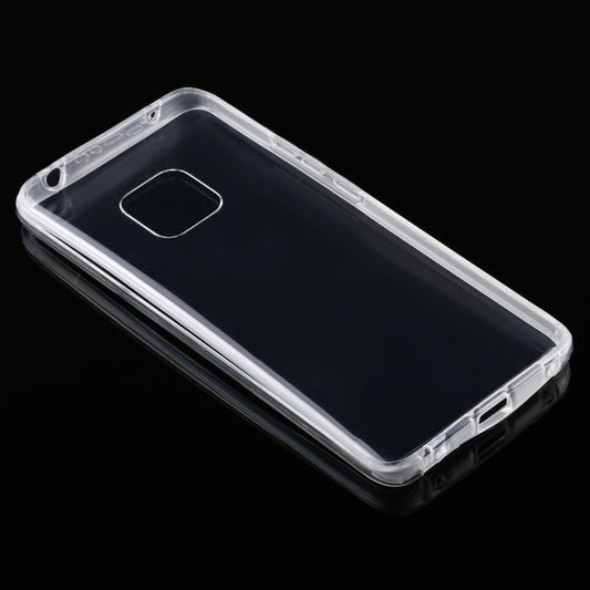 For Huawei Mate 20 Pro PC+TPU Ultra-Thin Double-Sided All-Inclusive Transparent Case by buy2fix