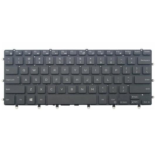 For Dell 5510 M5510 15-7558 7568 XPS 15-9550 US Version Laptop Keyboard(Black) by buy2fix