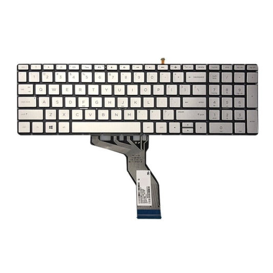 For HP 15-BS / 15-CC US Version Laptop Backlight Keyboard(Silver) by buy2fix